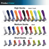 Anti Slip Silicones Grip Cushioned Soccer Socks