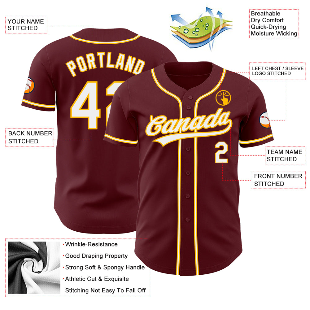 Maroon baseball jersey best sale