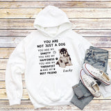 You Are Not Just A dog - Photo Personalized Pullover Hoodie , Gift For Dog Lovers