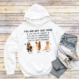 You Are Not Just A dog - Photo Personalized Pullover Hoodie , Gift For Dog Lovers