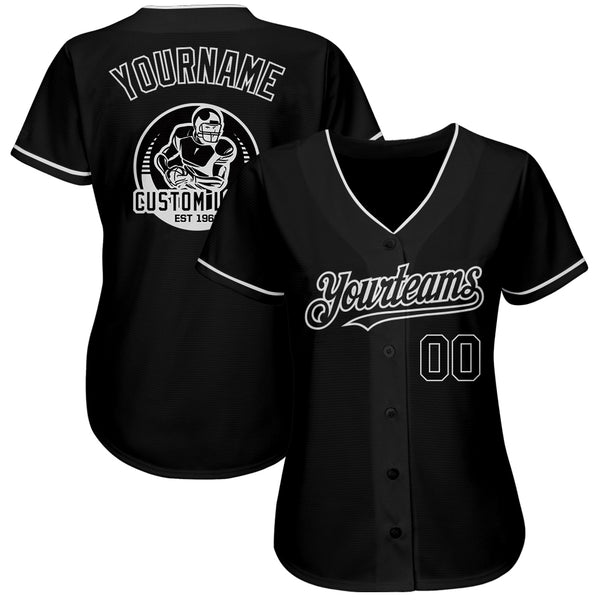 Custom Black Black-White Authentic Sleeveless Baseball Jersey Sale Online –  UKSN INC