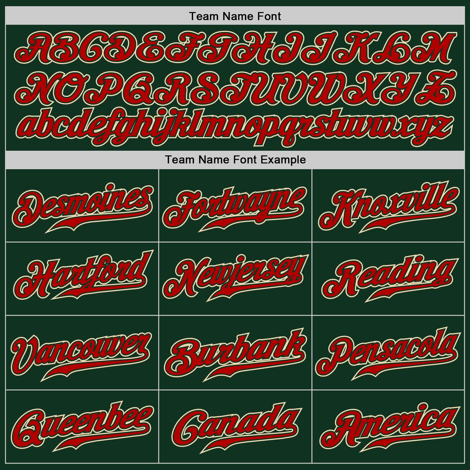 Custom Green Red-Cream Authentic Baseball Jersey Sale – UKSN INC