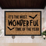 It's the Most Wonderful Time of the Year, Personalized Doormat