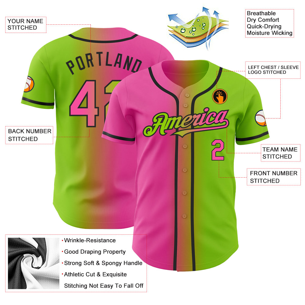 Custom Pink Baseball Jerseys, Baseball Uniforms For Your Team