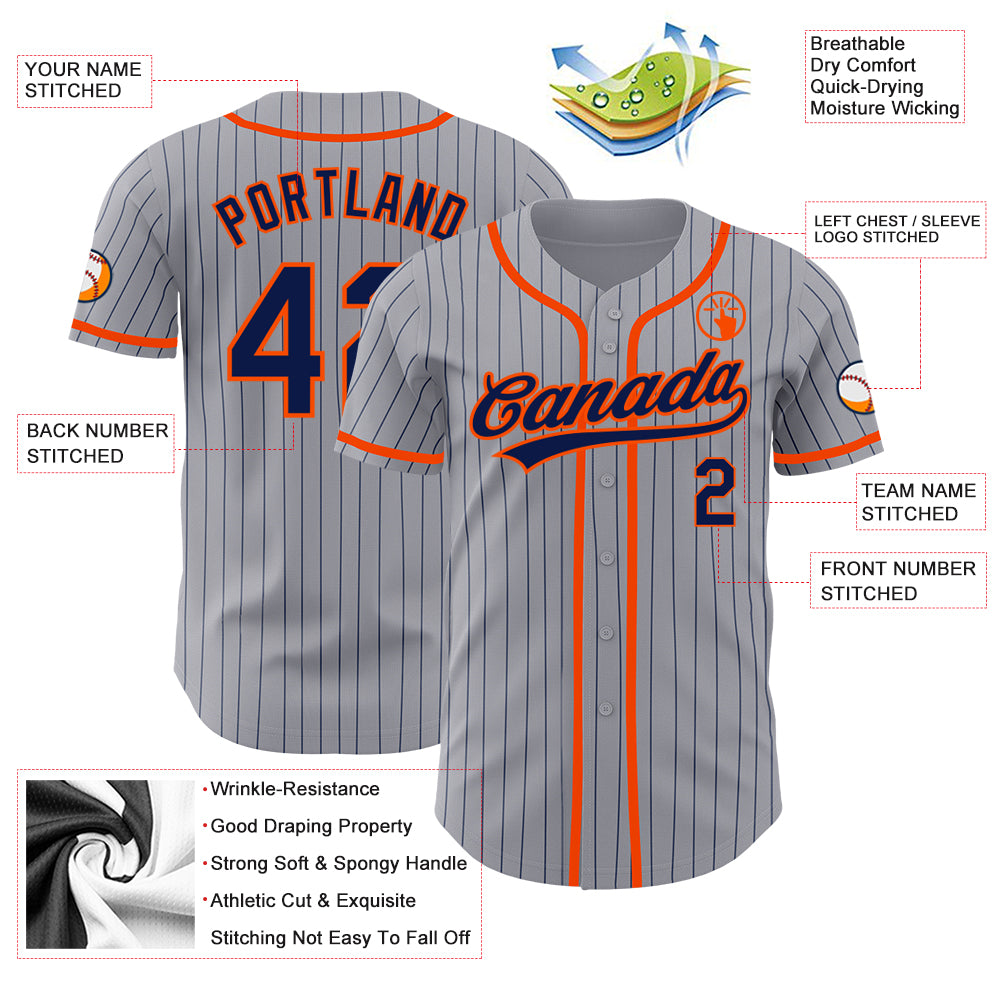 Custom Gray Baseball Jerseys, Baseball Uniforms For Your Team