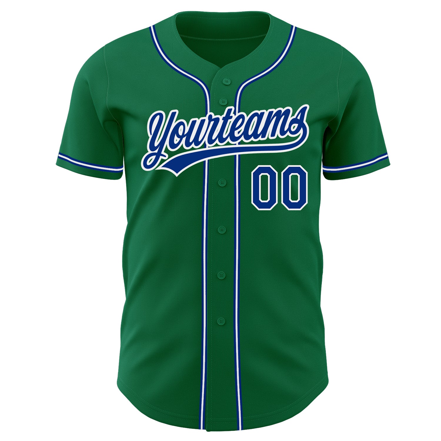 Custom Kelly Green Pink-Black Authentic Gradient Fashion Baseball Jersey  Discount