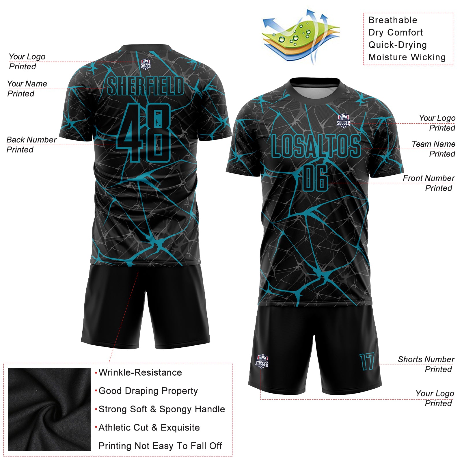 customize slim fit football shirts wholesale sublimation full set digital  printing football jersey soccer wear