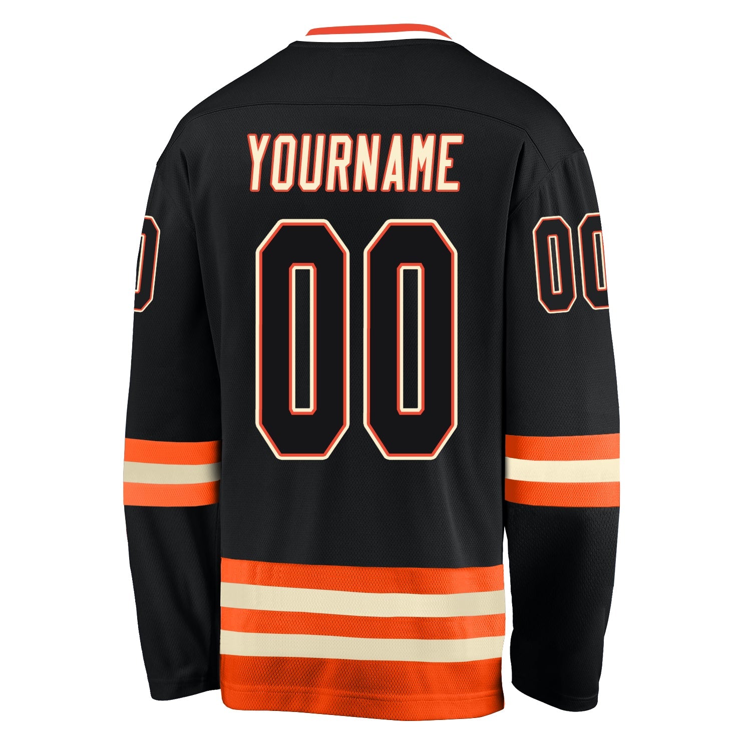 Custom Hockey Jersey White Orange-Purple Hockey Lace Neck Jersey Men's Size:L