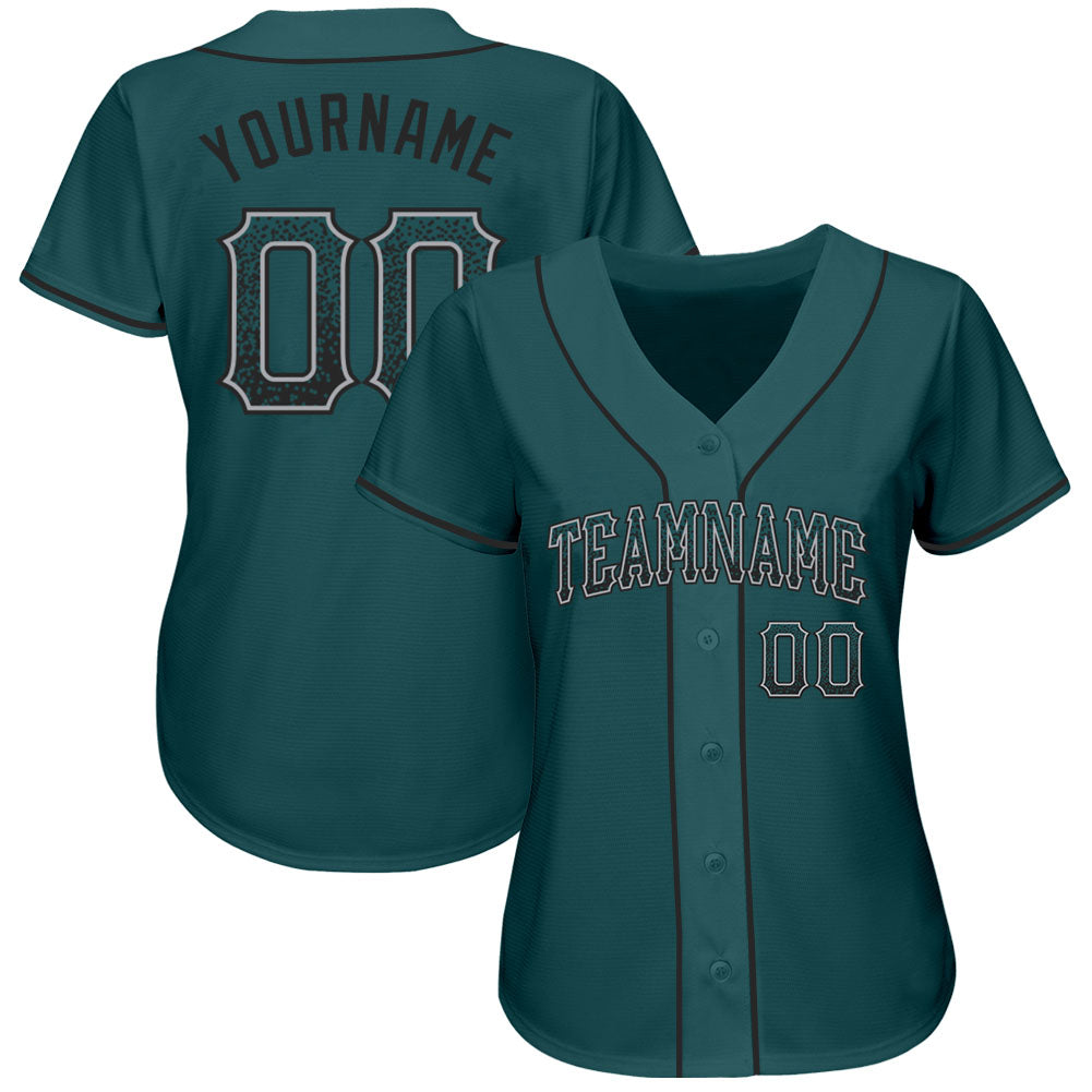 Custom Gray Light Blue-Royal Authentic Drift Fashion Baseball Jersey  Discount